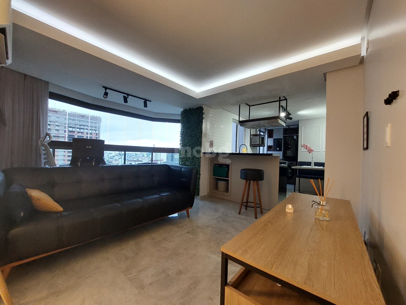 Apartamento para alugar com 1 quartos